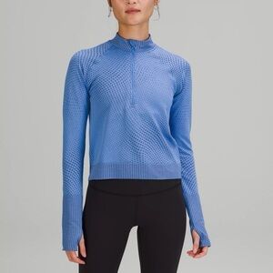 Rest Less Cropped Half Zip